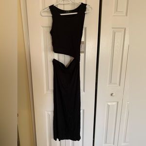 Cropped Maxi Dress